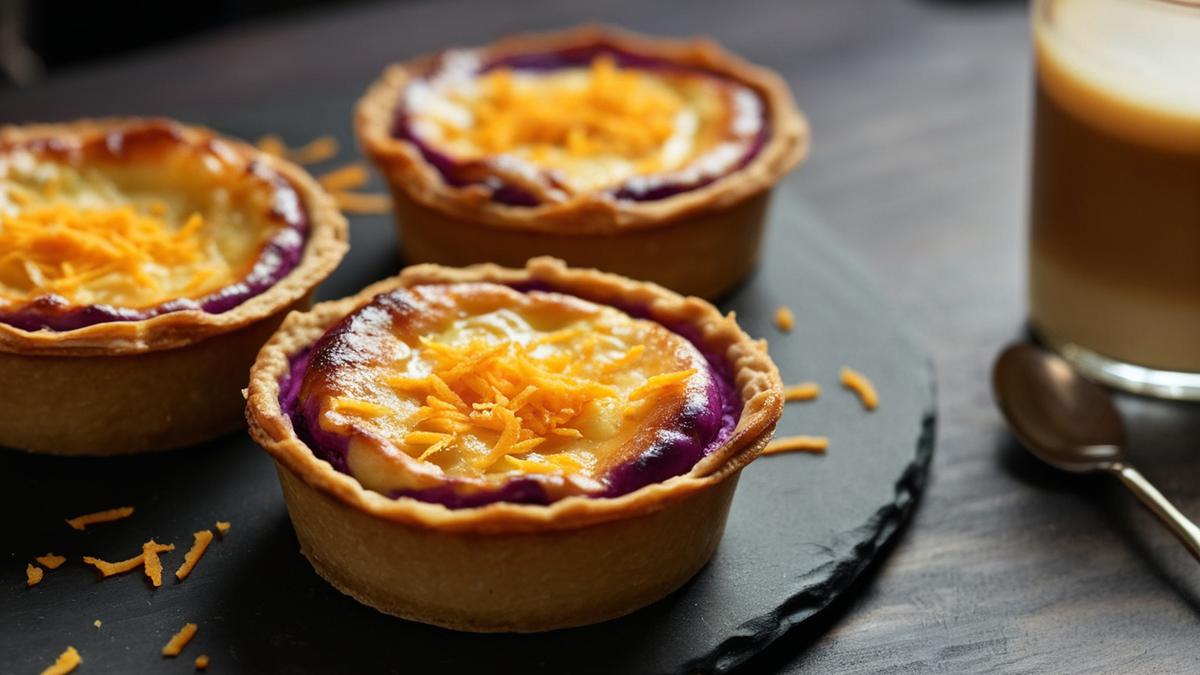Resep Pie Ubee Keju Kekinian yang Lembut dan Creamy