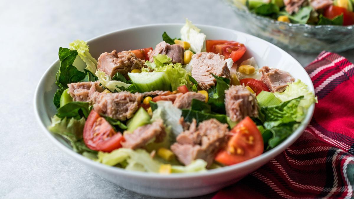 Resep Tuna Salad Mediterranean Style