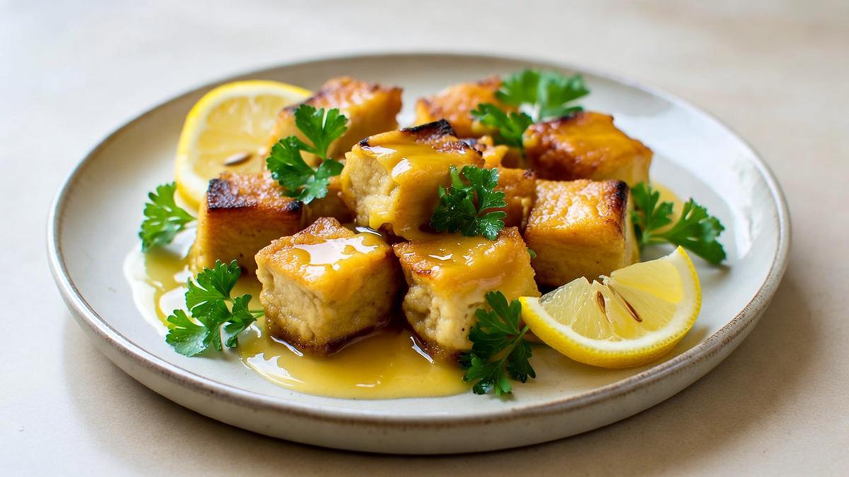 Resep Tofu Crispy Saus Lemon Pepper untuk Menu Sehat Kekinian