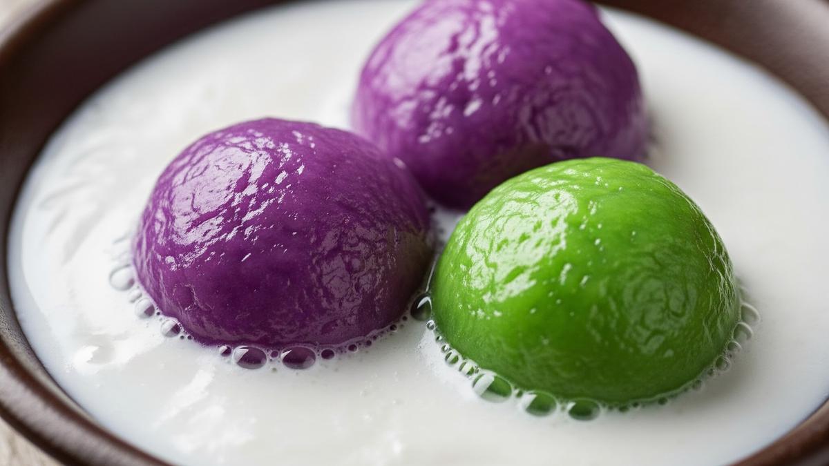 Cara Bikin Kue Putri Mandi Pandan & Ubi Ungu, Kenyal dengan Fla Santan