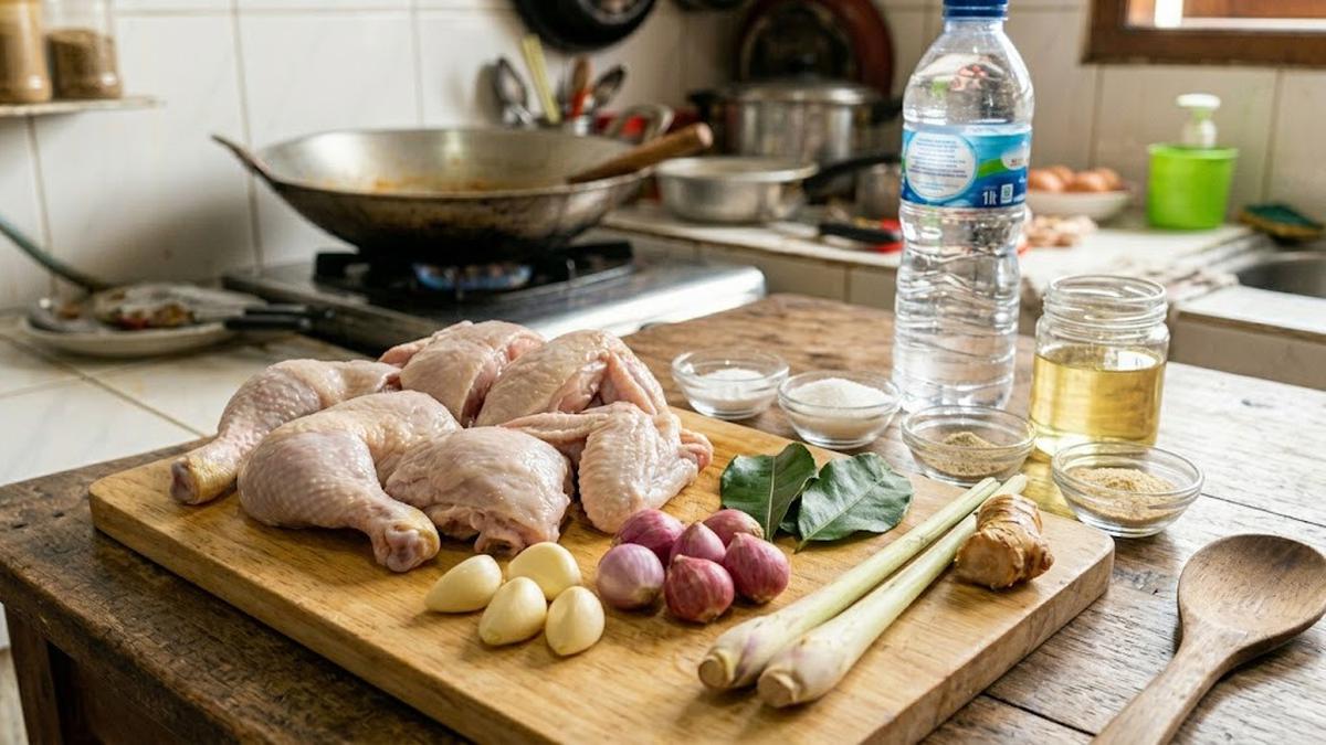 Cara Masak Ayam Pop Tanpa Air Kelapa: Gurih, Empuk, dan Mudah Diikuti