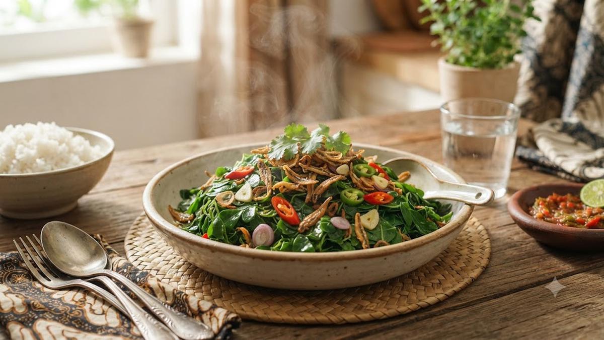 Resep Tumis Daun Kelor Teri, Menu Rumahan yang Bikin Nambah Nasi