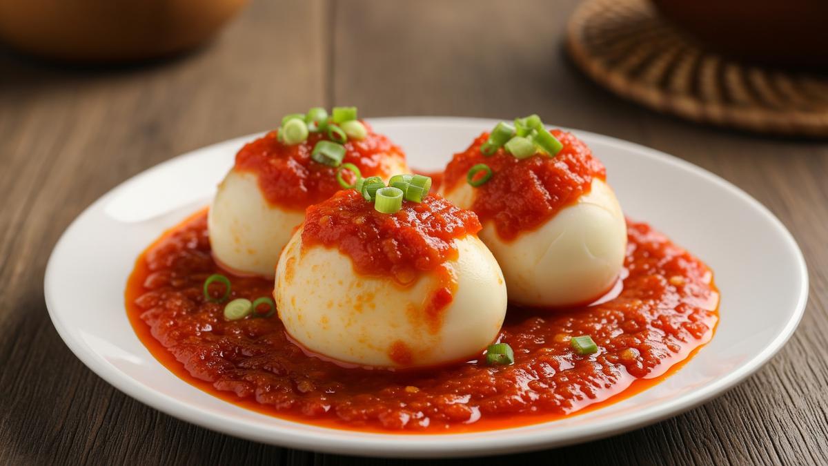 Resep Telur Bumbu Bali Sederhana, Lezat dan Menggugah Selera