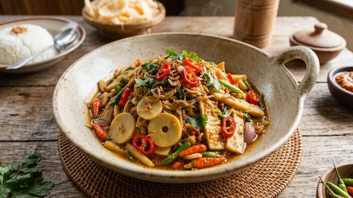 Resep Tumis Rebung Pedas, Lengkap dengan Cara Mengolahnya agar Bebas Pahit