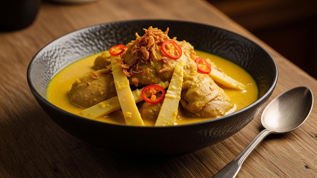 Resep Gulai Rebung Ayam, Hidangan Gurih Bersantan yang Menggugah Selera